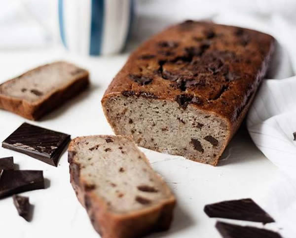 Budín de Banana y chocolate!!